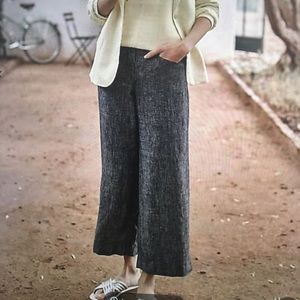 Jjill current 2023 linen crop pants